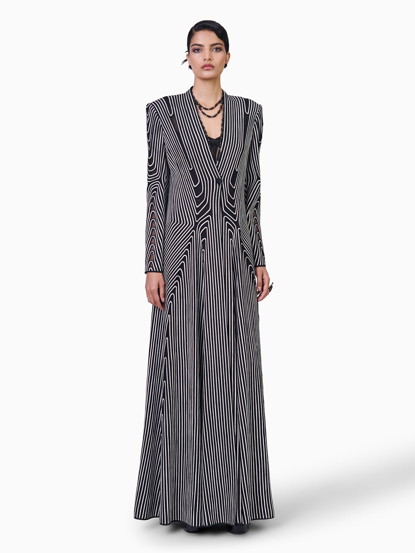 Ethereal Linear Elegance Jacket
