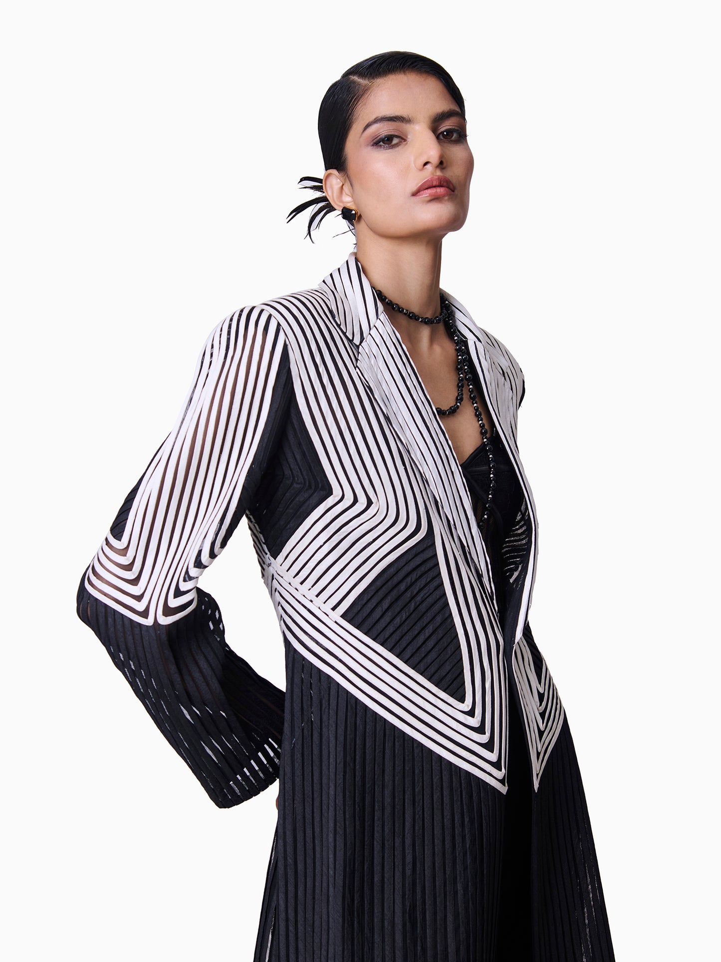 Monochrome Mirage Jacket