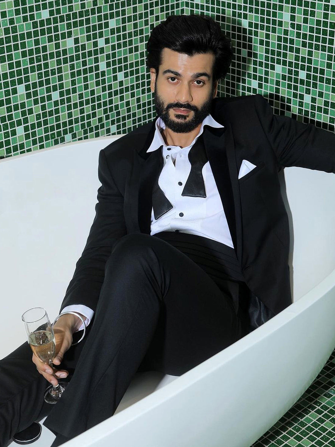 Sunny Kaushal • In Plush Luxurious Jacket Set