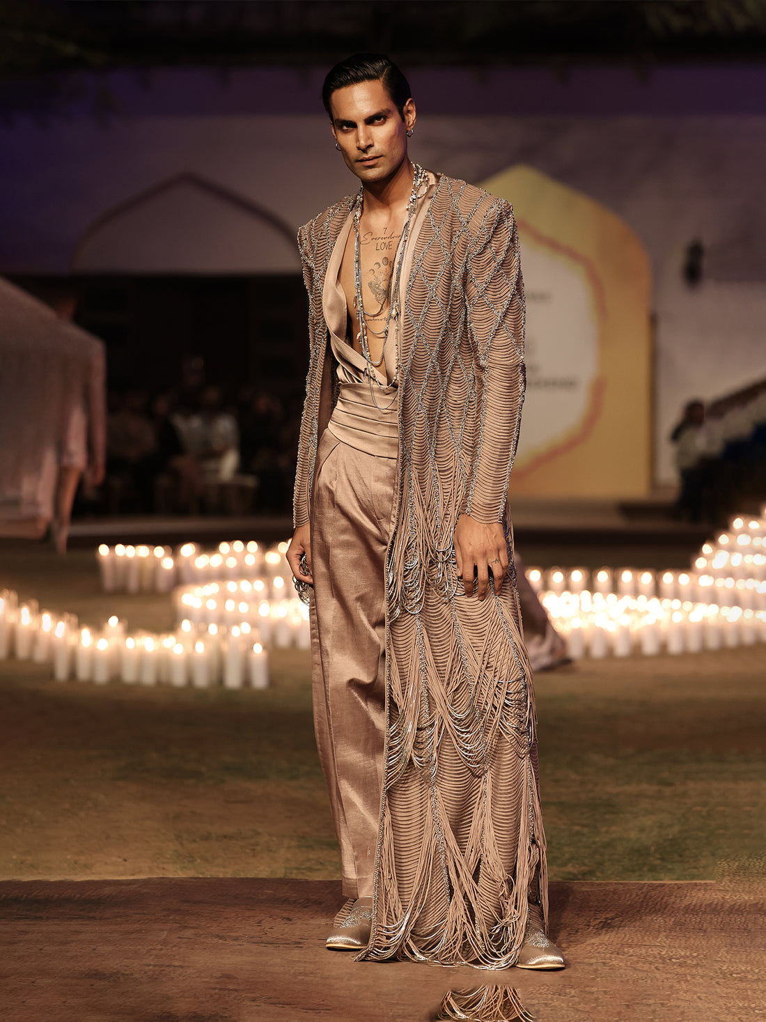 Verivian Long Jacket Set