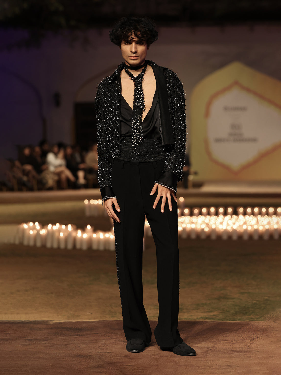 Black Raven Embellished Jacket