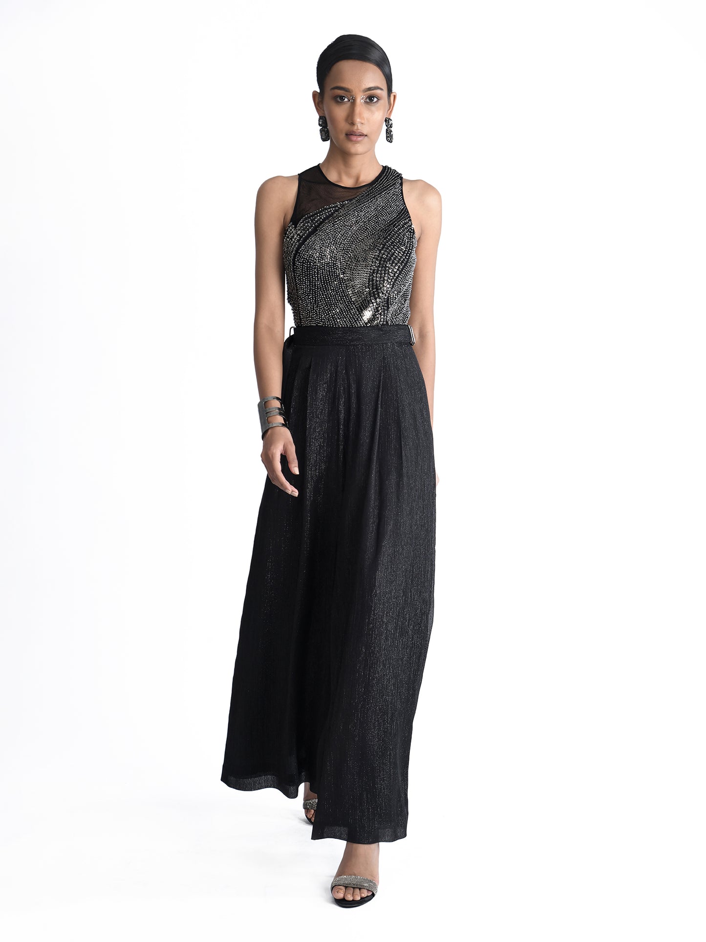 Embellished Georgette Jumpsuit