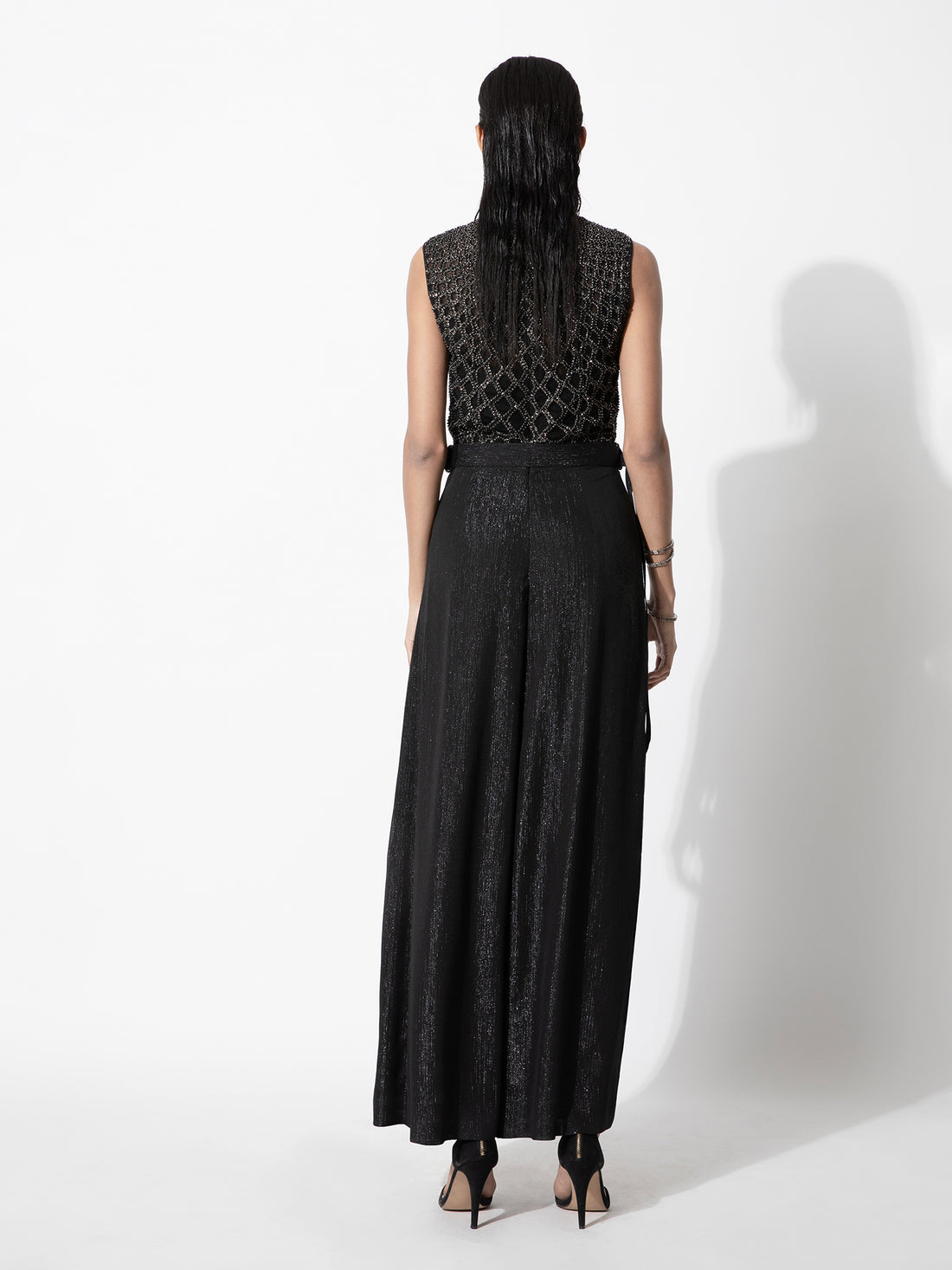 Cutwork Georgette Jumpsuit