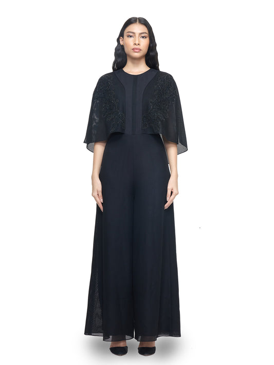 Cape Style Jumpsuit