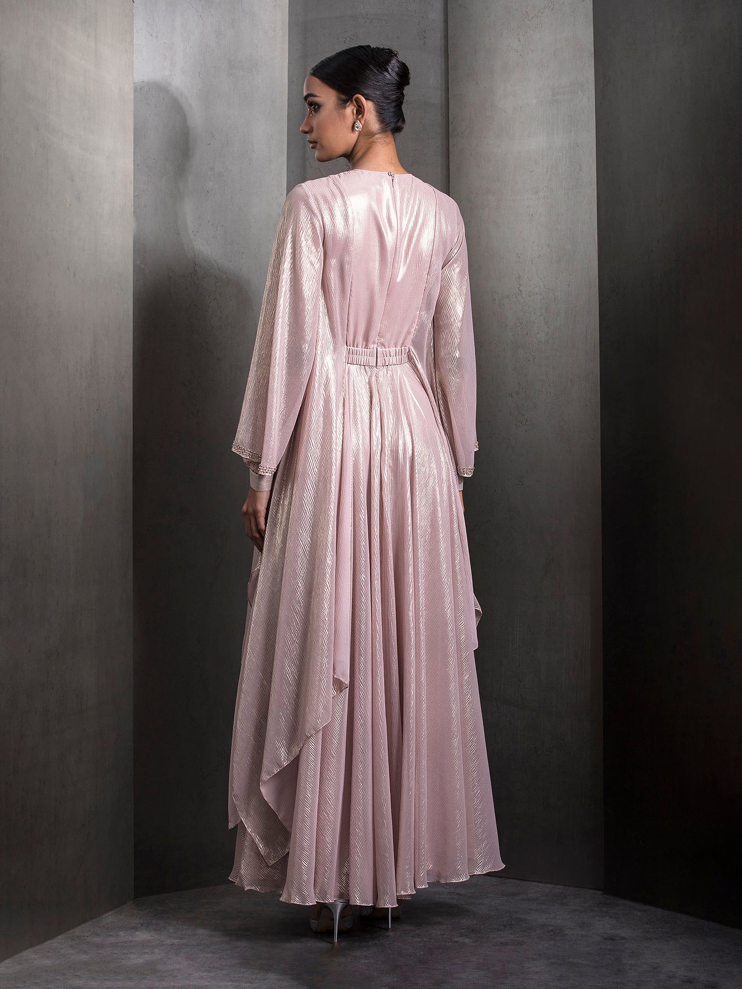Achondrite Draped Kaftan