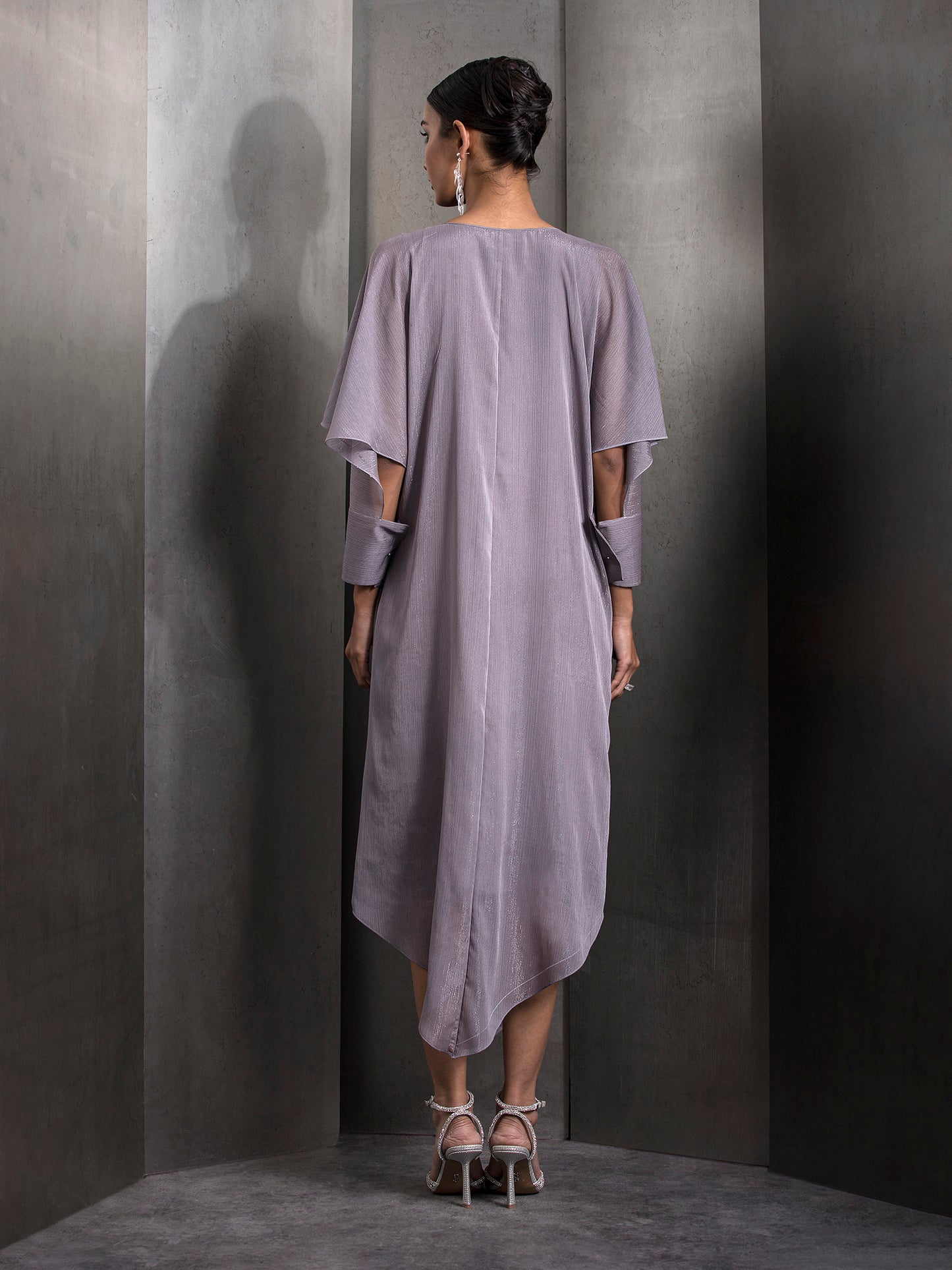 Aspheric Draped Kaftan