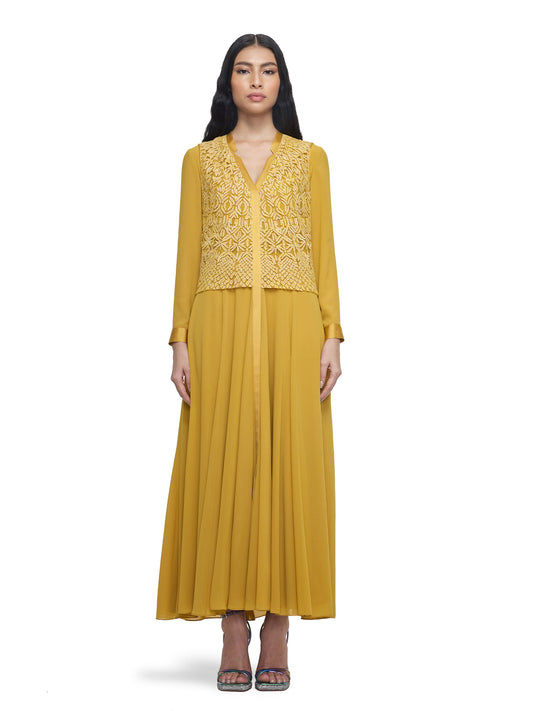 Sunrise Yellow Kaftan