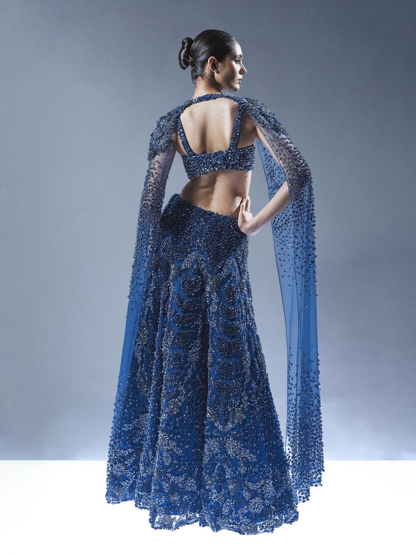 Abyssal Bloom Lehenga Set