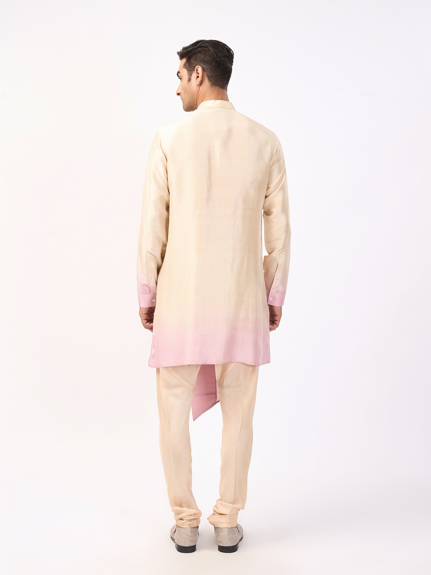 Asymmetrical Ombre Kurta