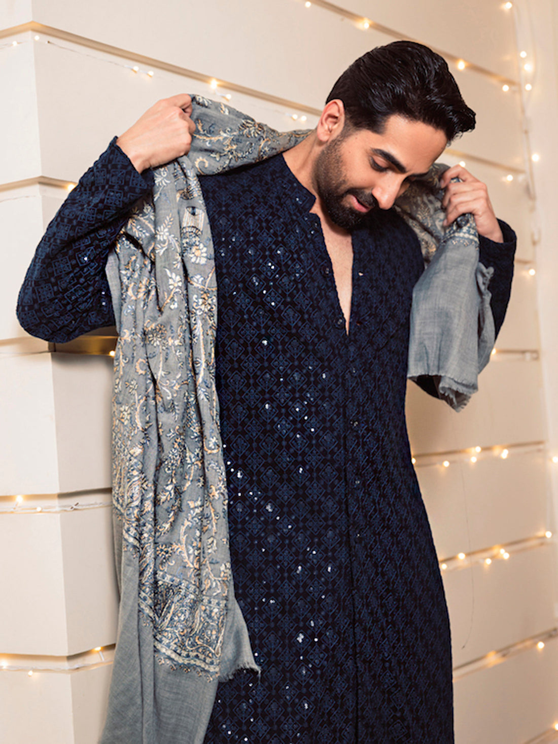 Ayushmann Khurrana • In Chikankari Long Kurta
