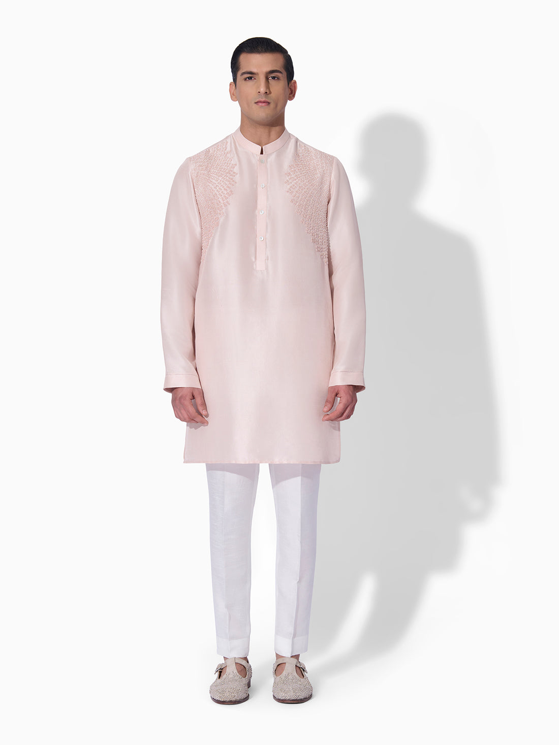 Periwinkle Embroidered Kurta Set