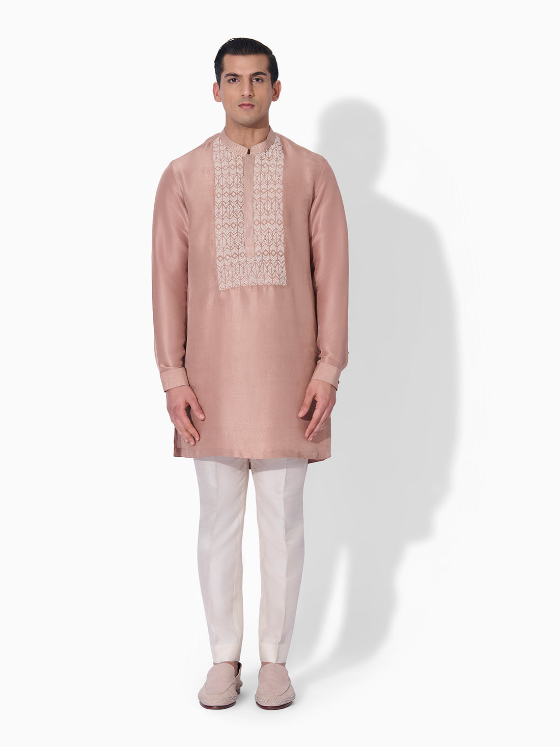 Goldstone Embroidered Kurta Set