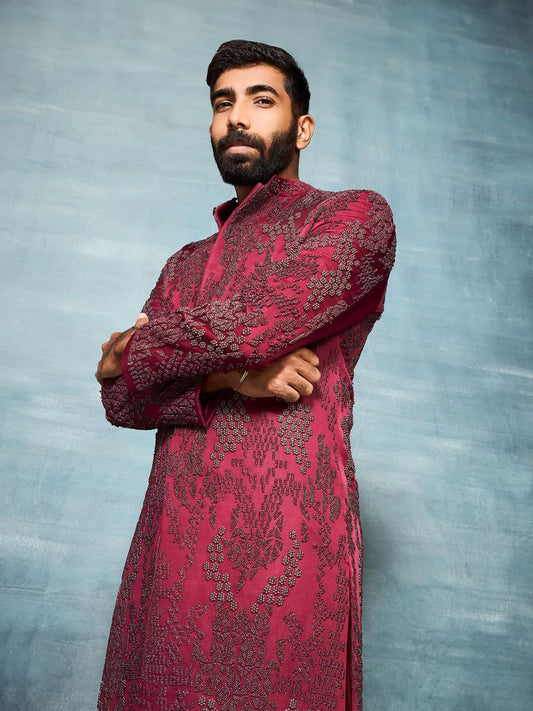 Jasprit Bumrah • In Pyrrhus Sherwani Set