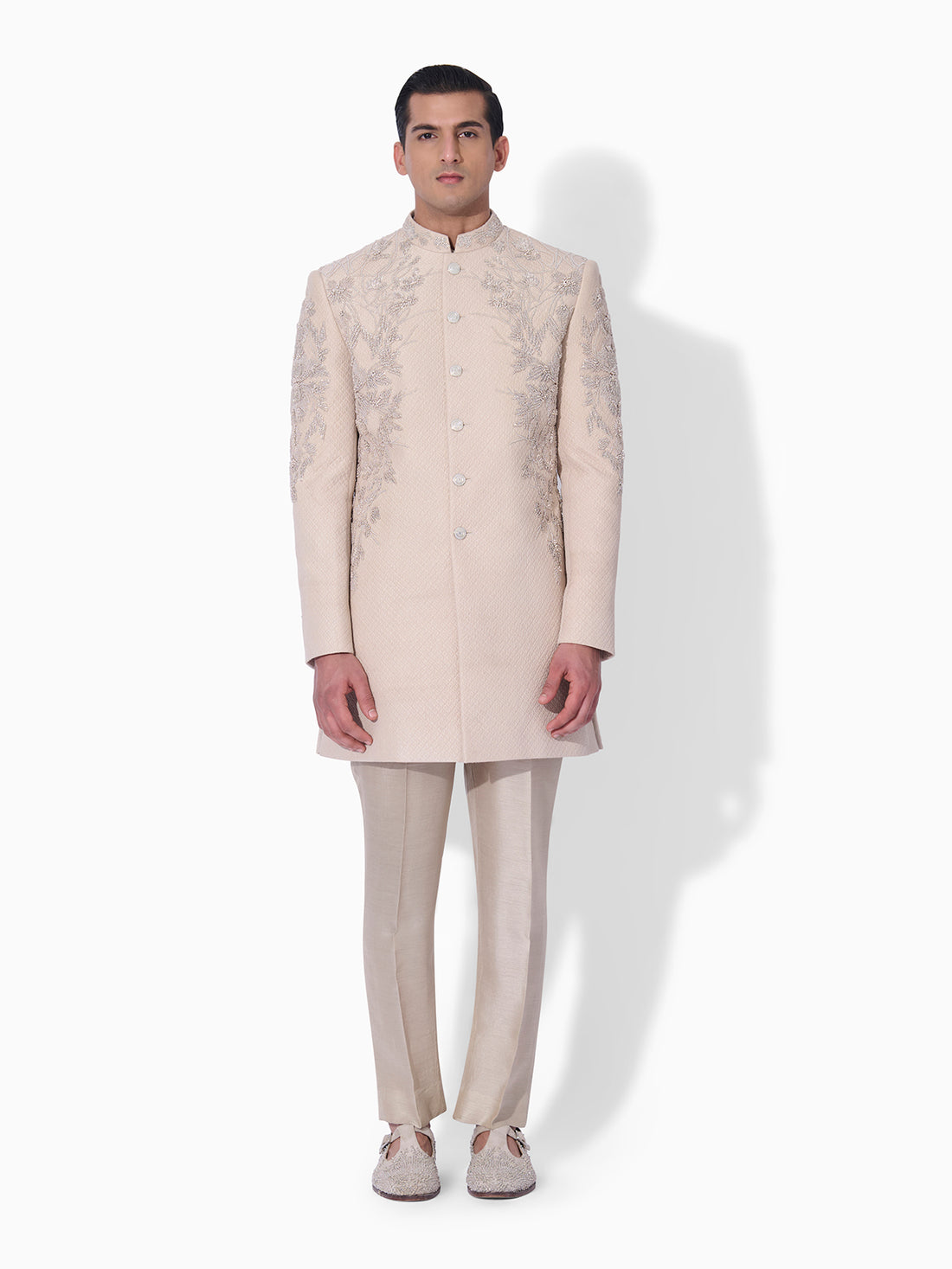 Regal Embroidered Sherwani Set