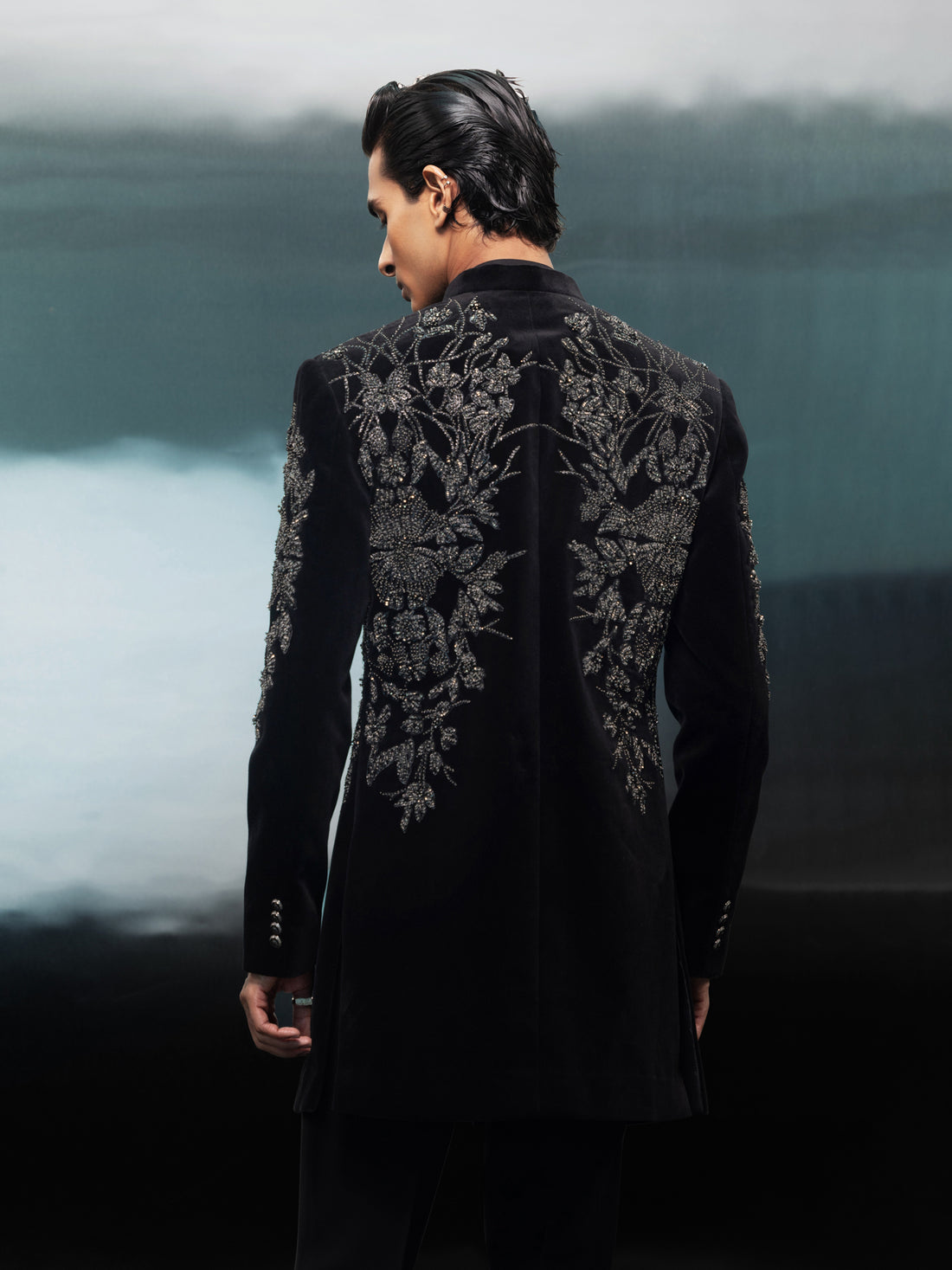 Nocturnal Majesty Sherwani