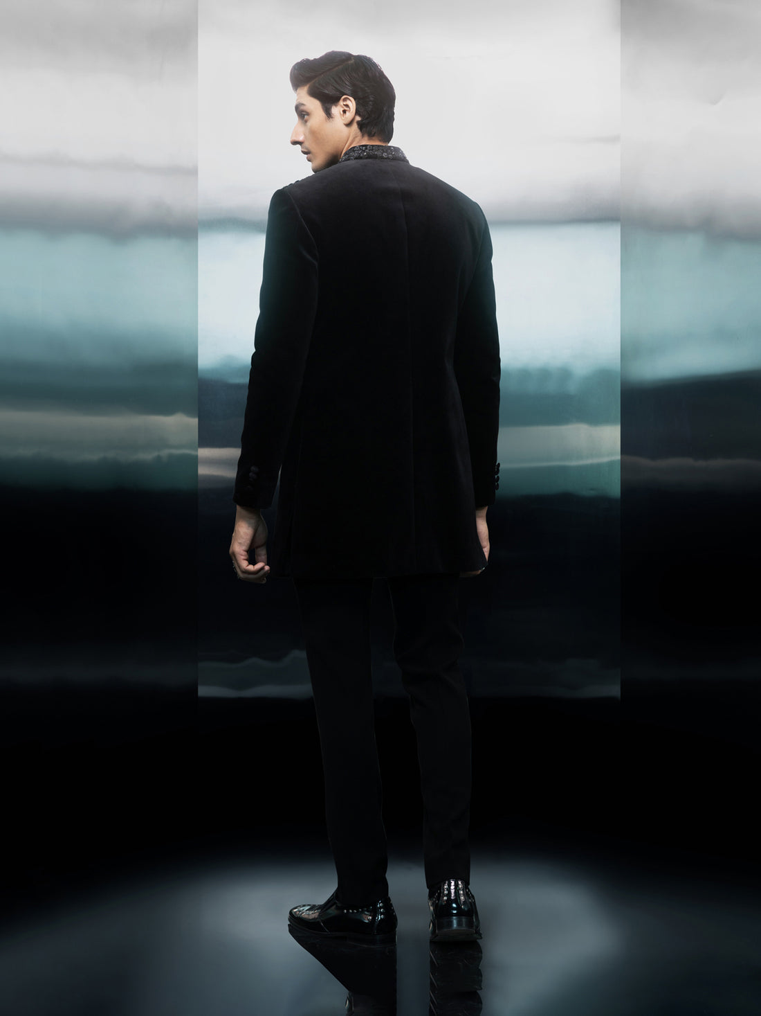 Midnight Majesty Sherwani