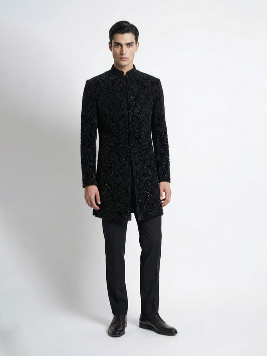 Moonray Gleam Sherwani Set