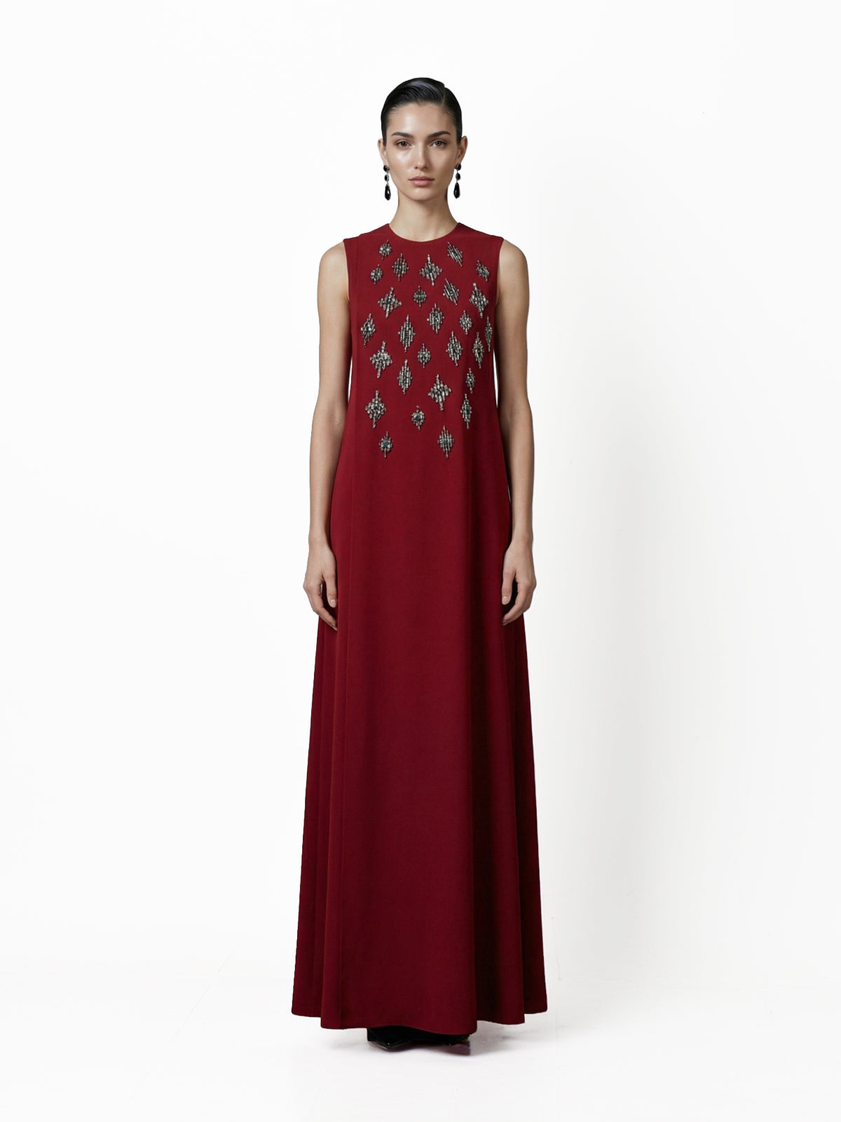 Crystal Motif Kaftan