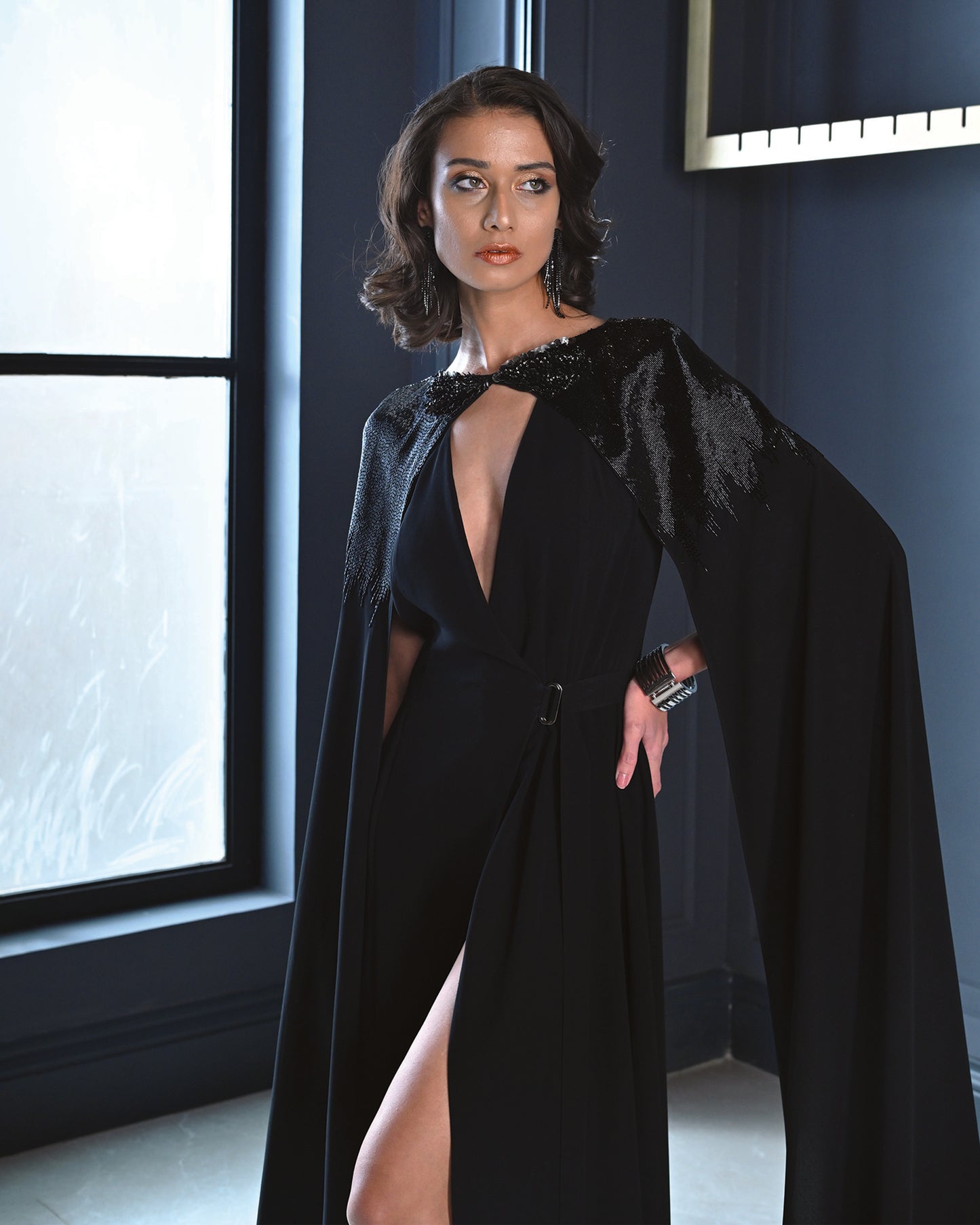 Élan Draped Kaftan