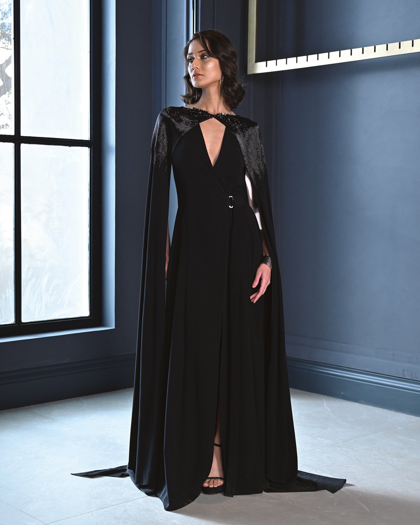 Élan Draped Kaftan