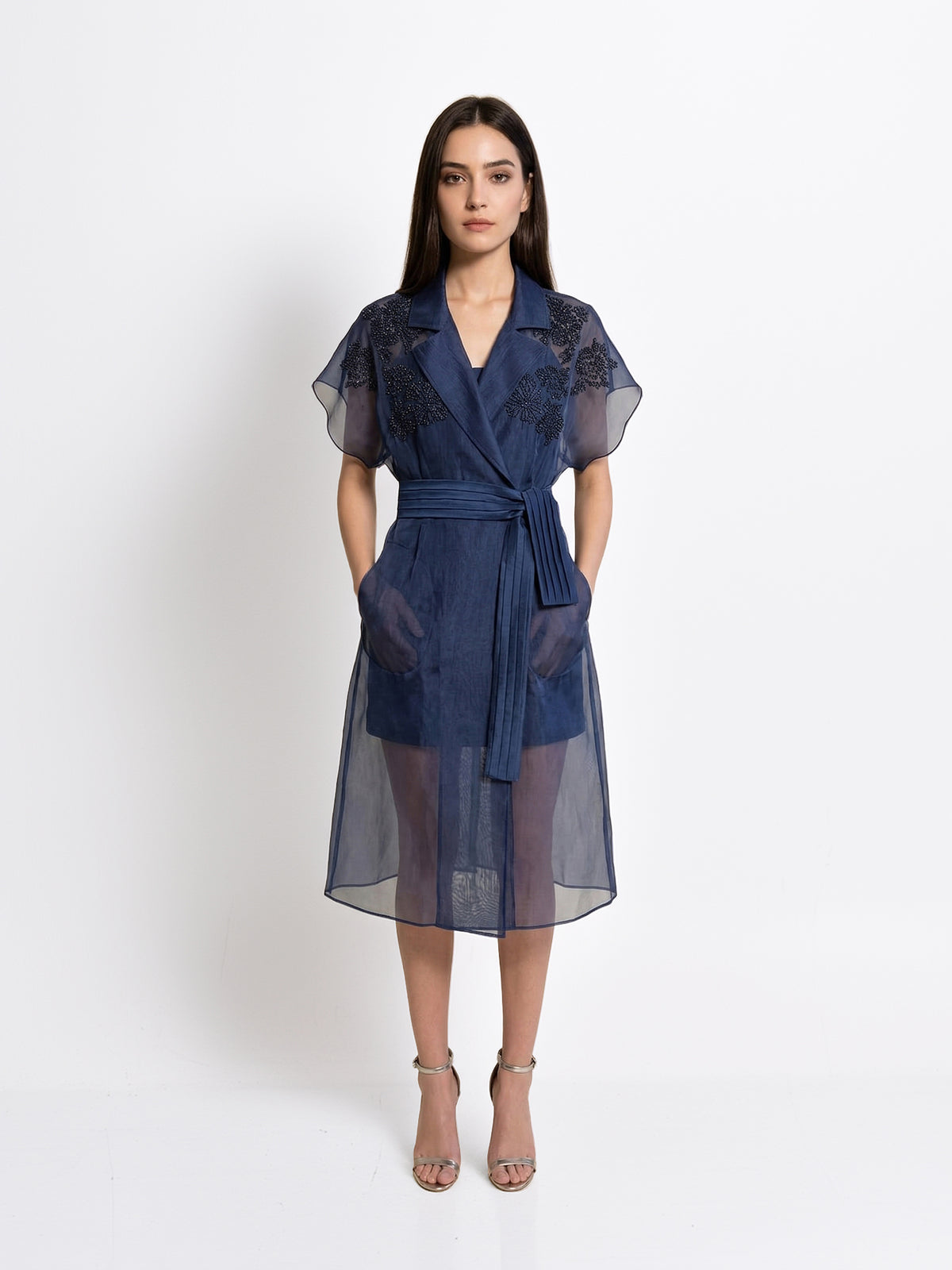 Navy Melanie Dress