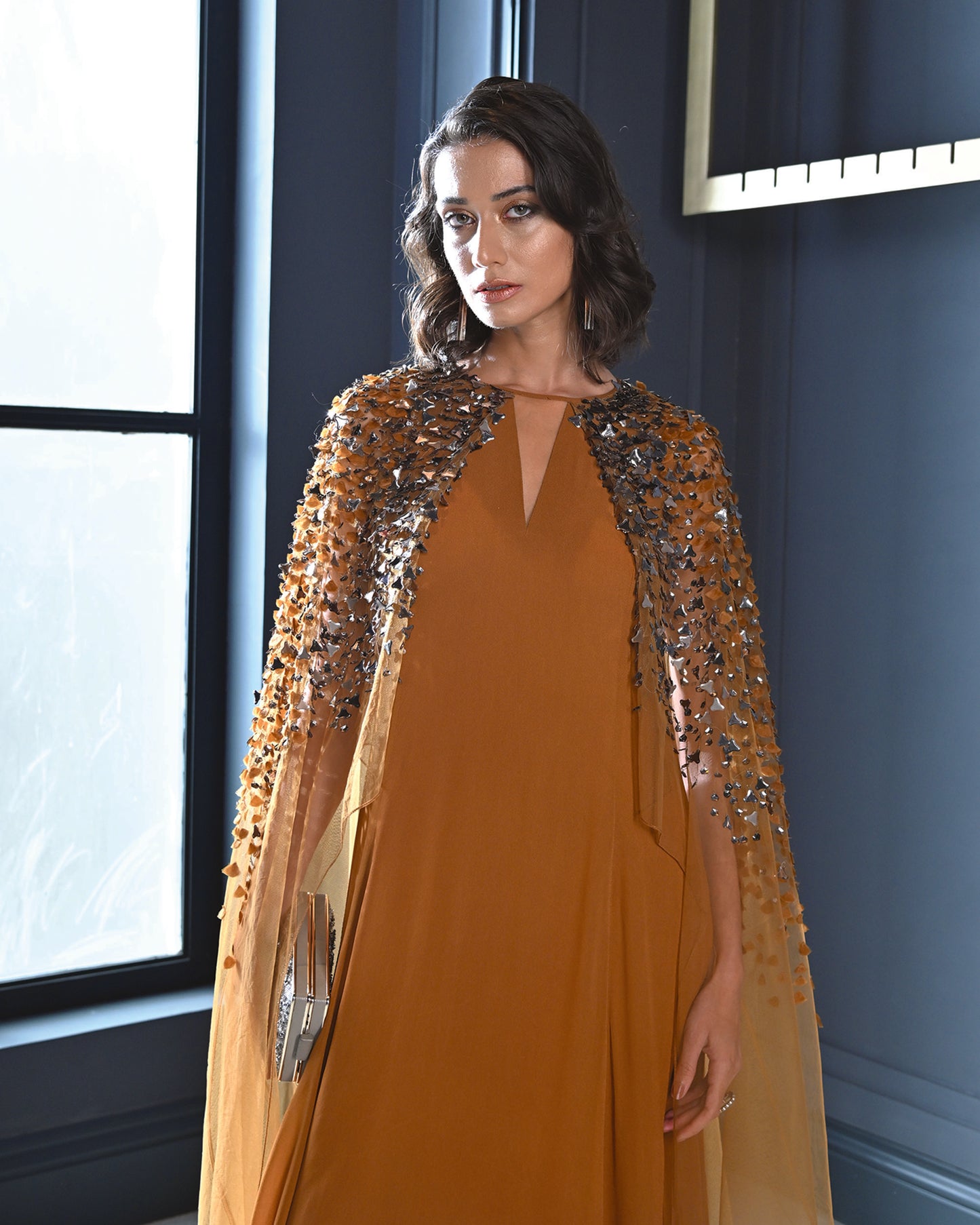 Celeste Draped Kaftan