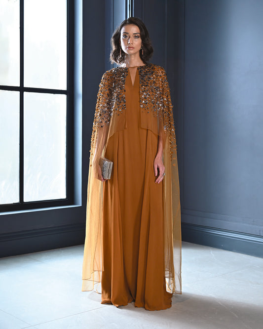 Celeste Draped Kaftan