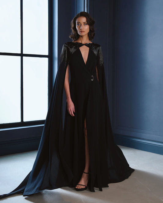 Élan Draped Kaftan