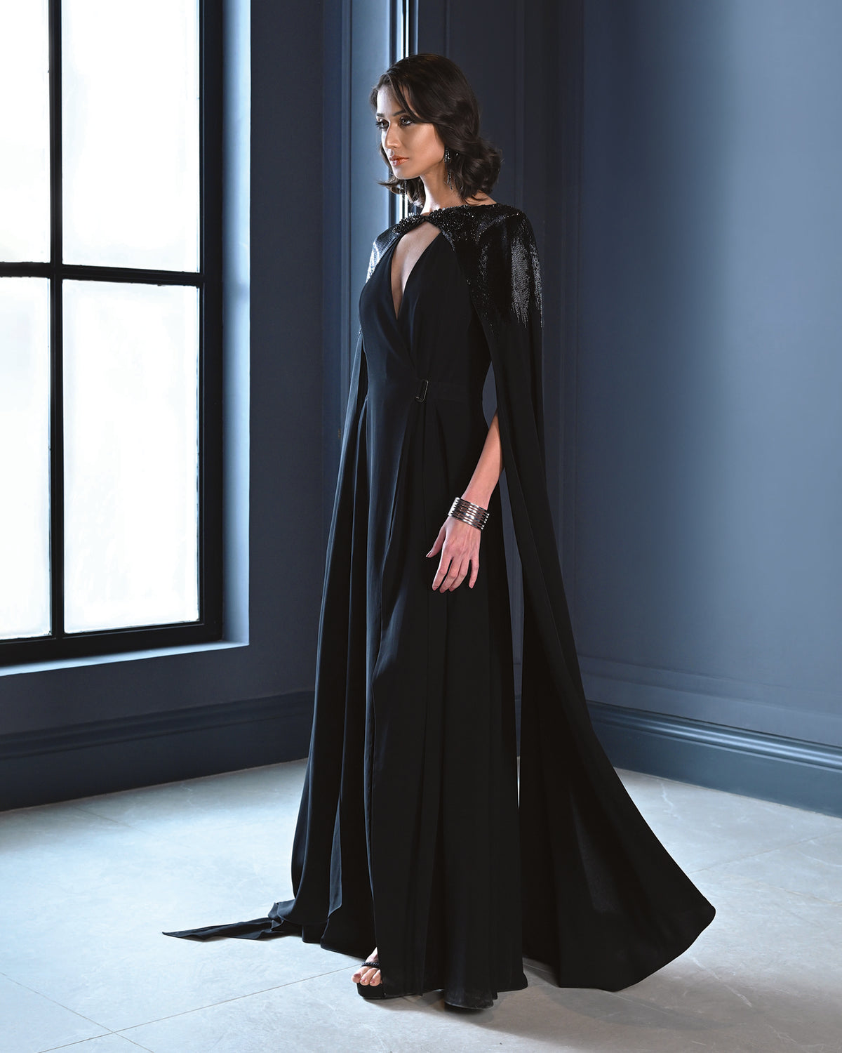 Élan Draped Kaftan