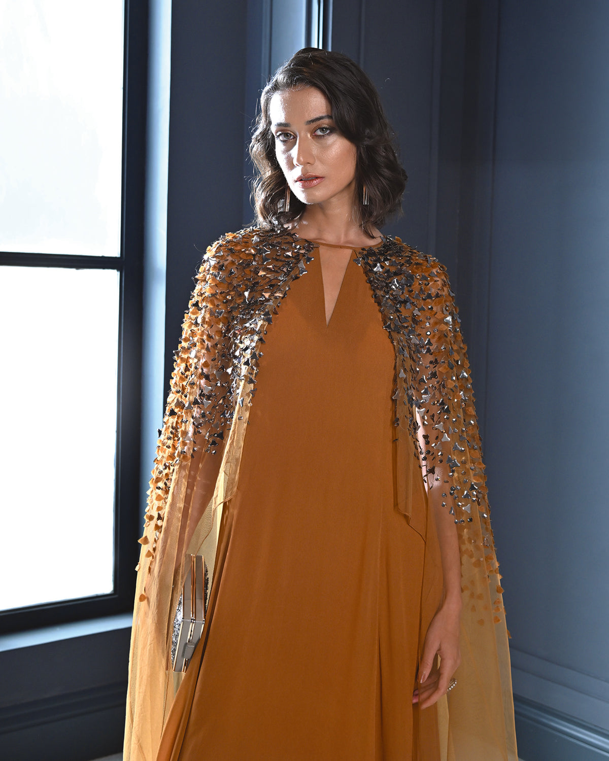 Celeste Draped Kaftan