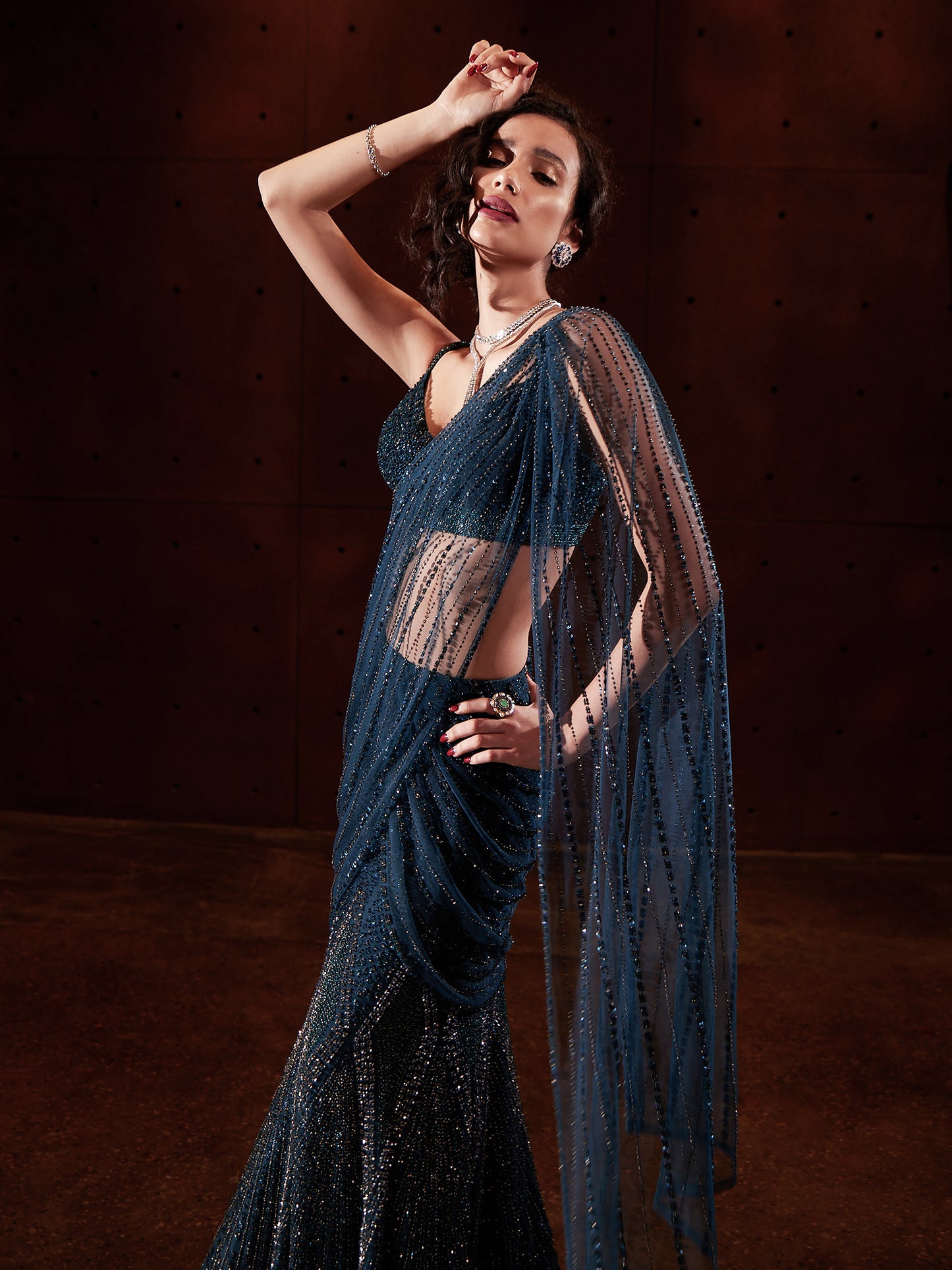 Azura Draped Sari