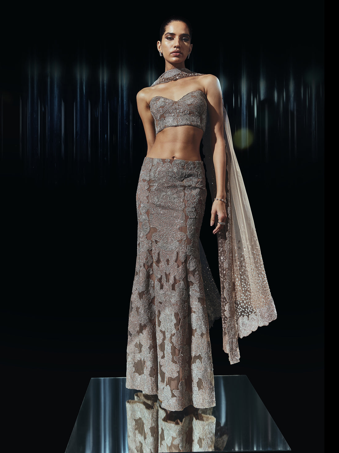 The Alura Lehnga Set