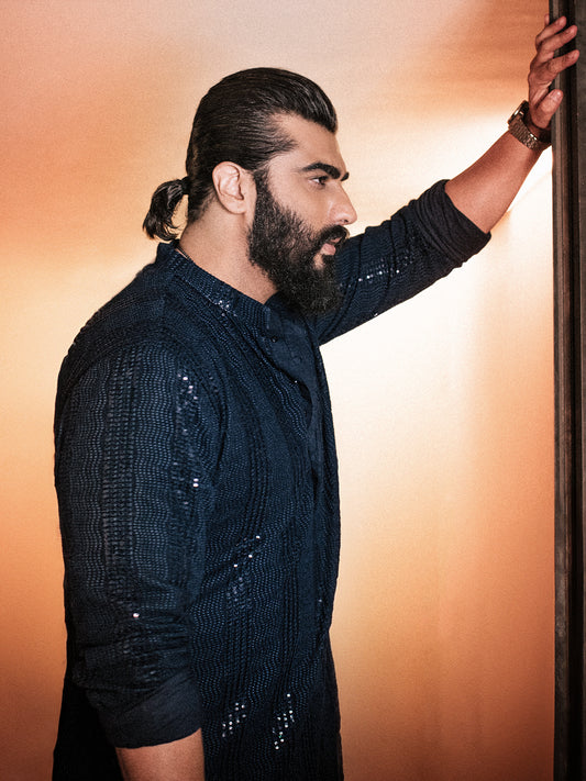 Arjun Kapoor In Chikankari Short Kurta