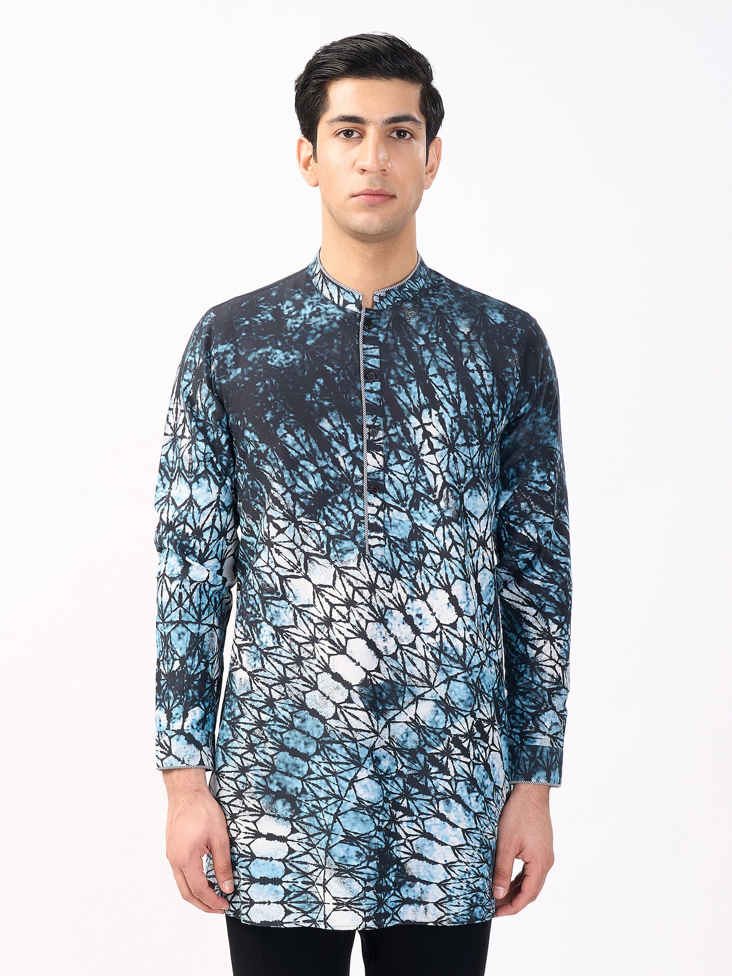 Shibori Batik Kurta