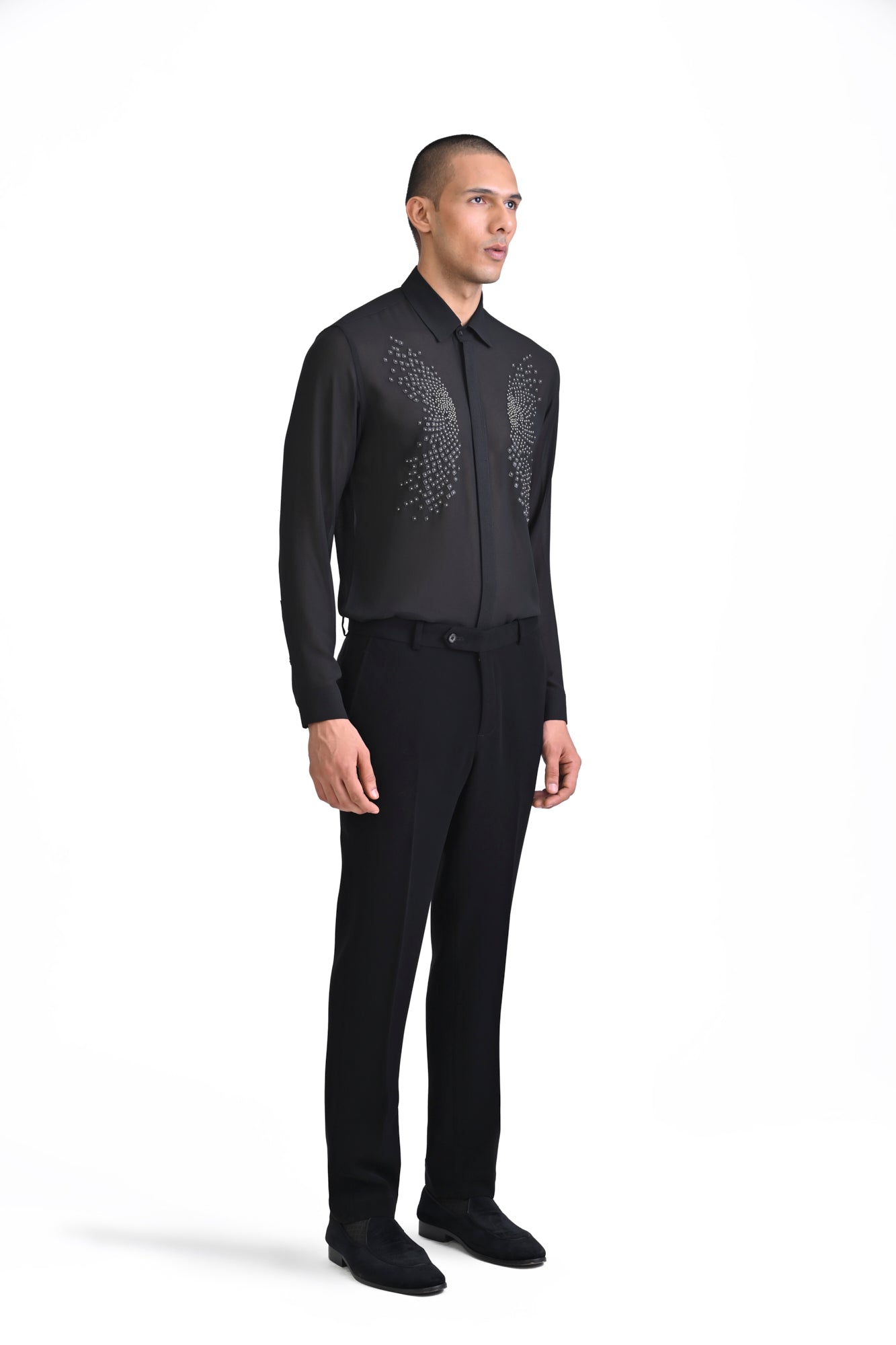 Cotton Zipper Shirt