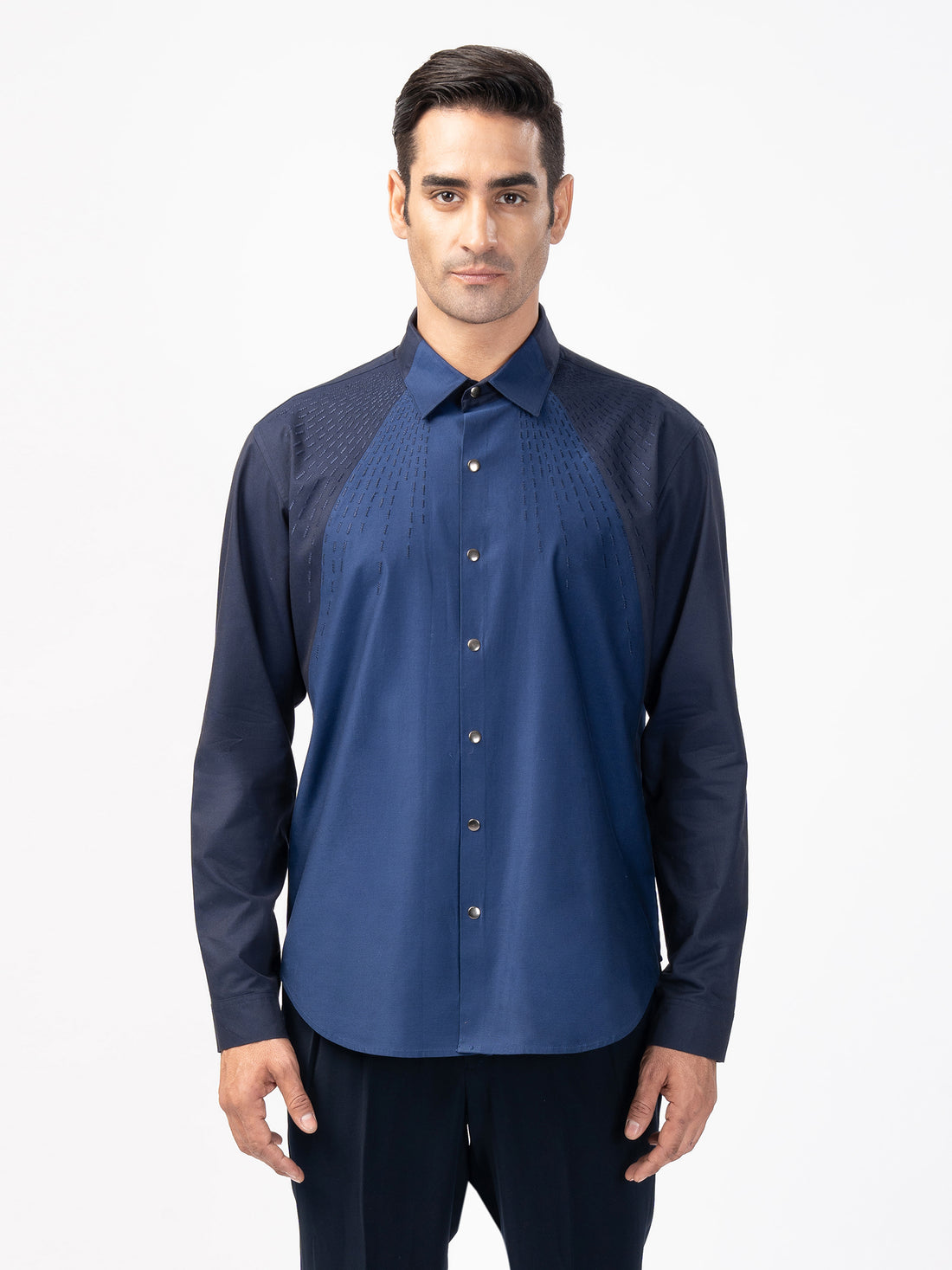 Veil Color Block Shirt