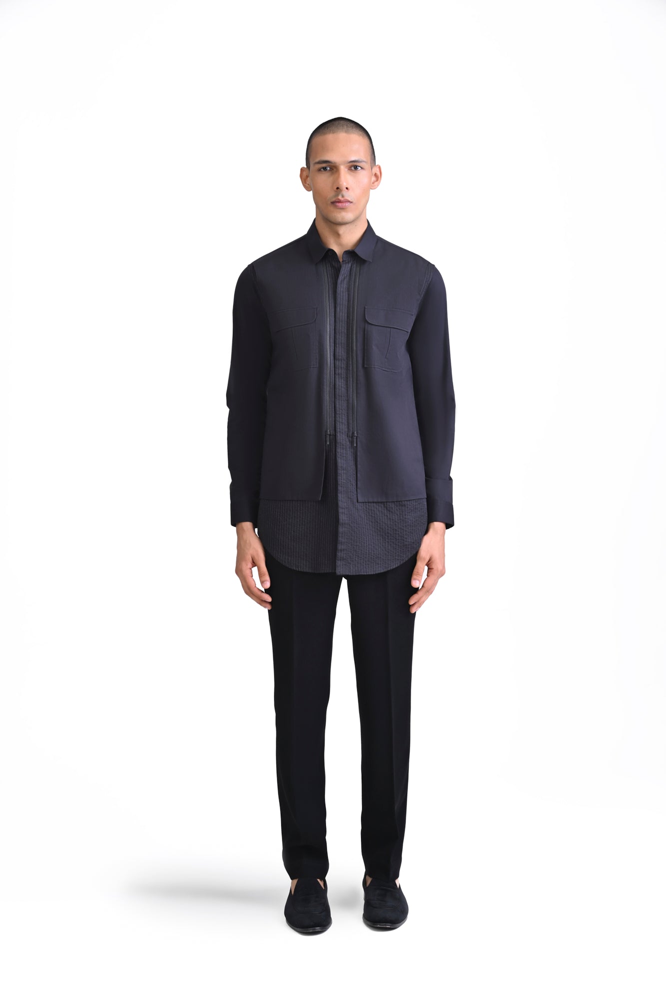 Double Zipper Shirt