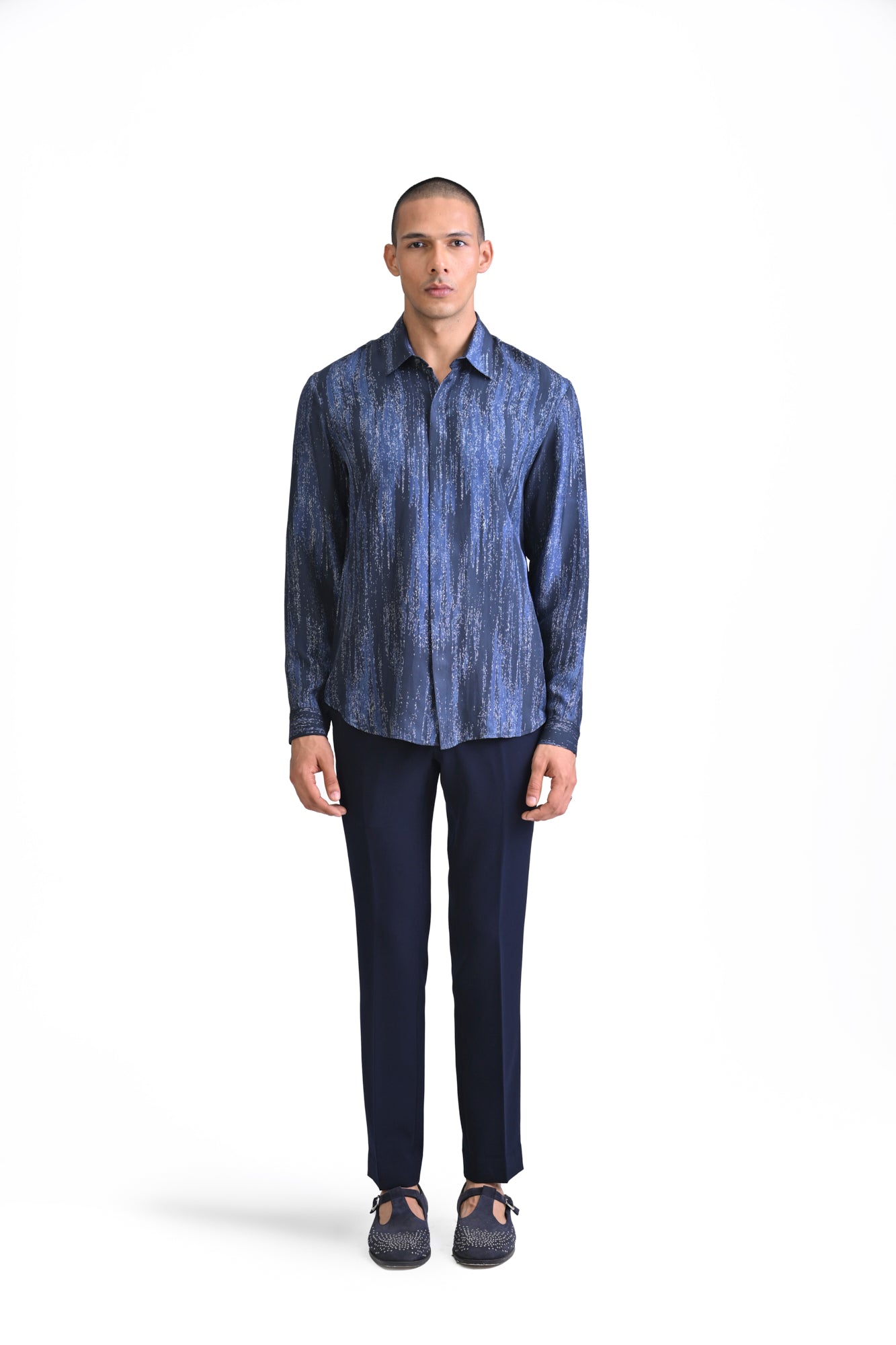 Ikat Printed Full Sleeved Shirt