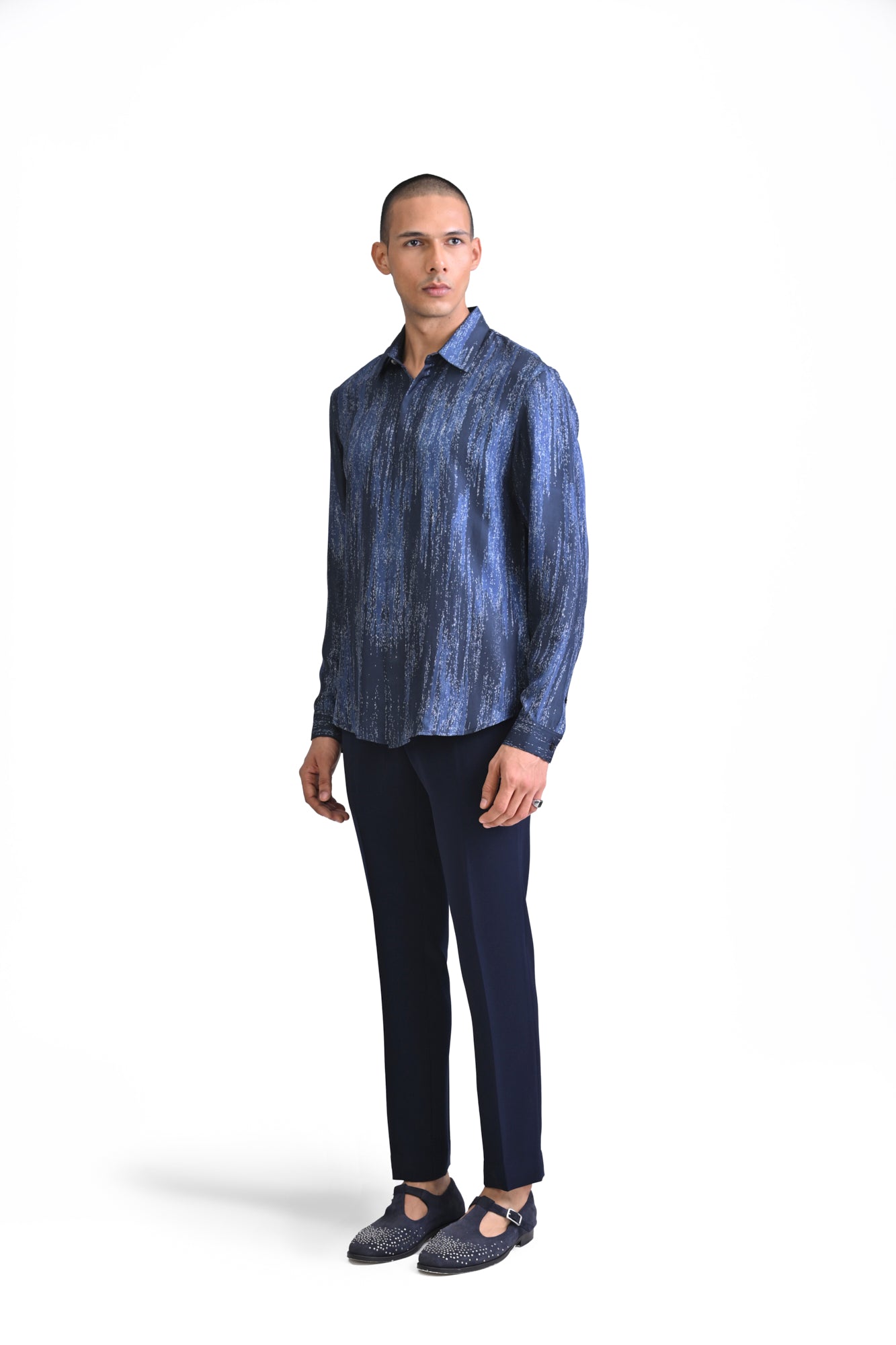 Ikat Printed Full Sleeved Shirt