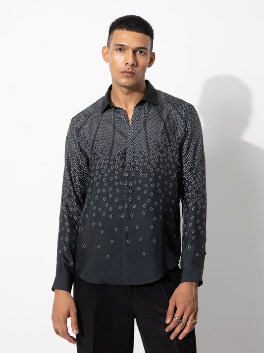Mosaic Fading Boxes Shirt