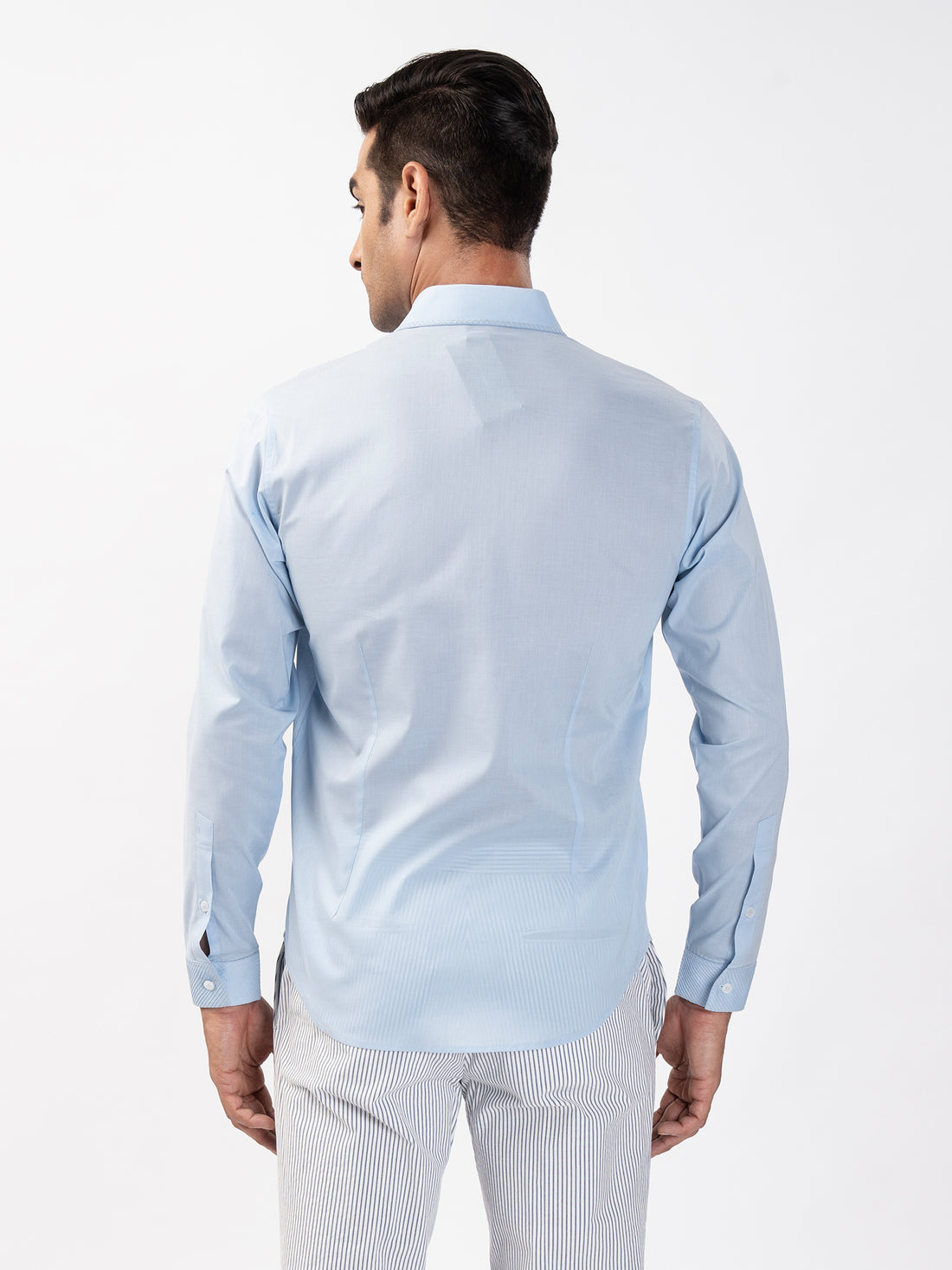 Herringbone Pintuck Shirt