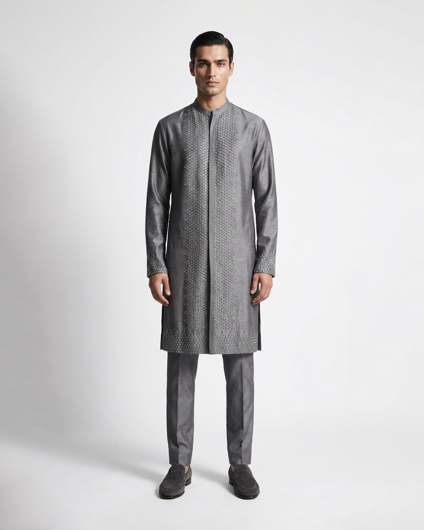 Regal Embroidered Kurta Set