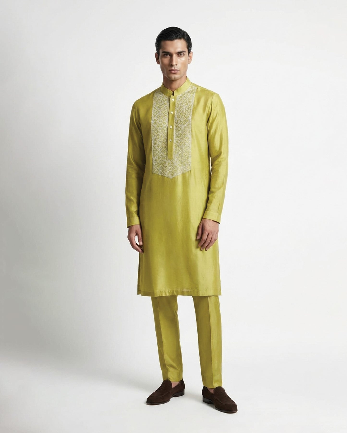 Regal Embroidered Kurta Set