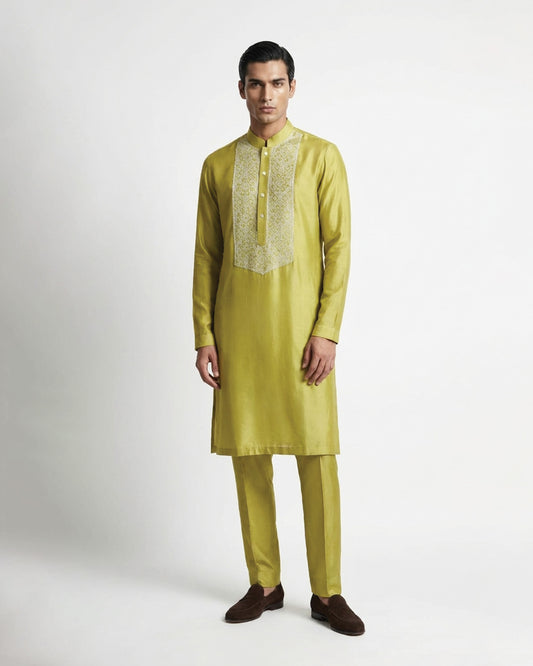 Regal Embroidered Kurta Set