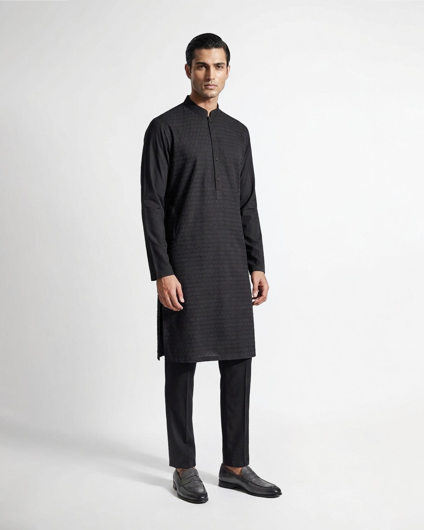 Regal Texture Kurta Set