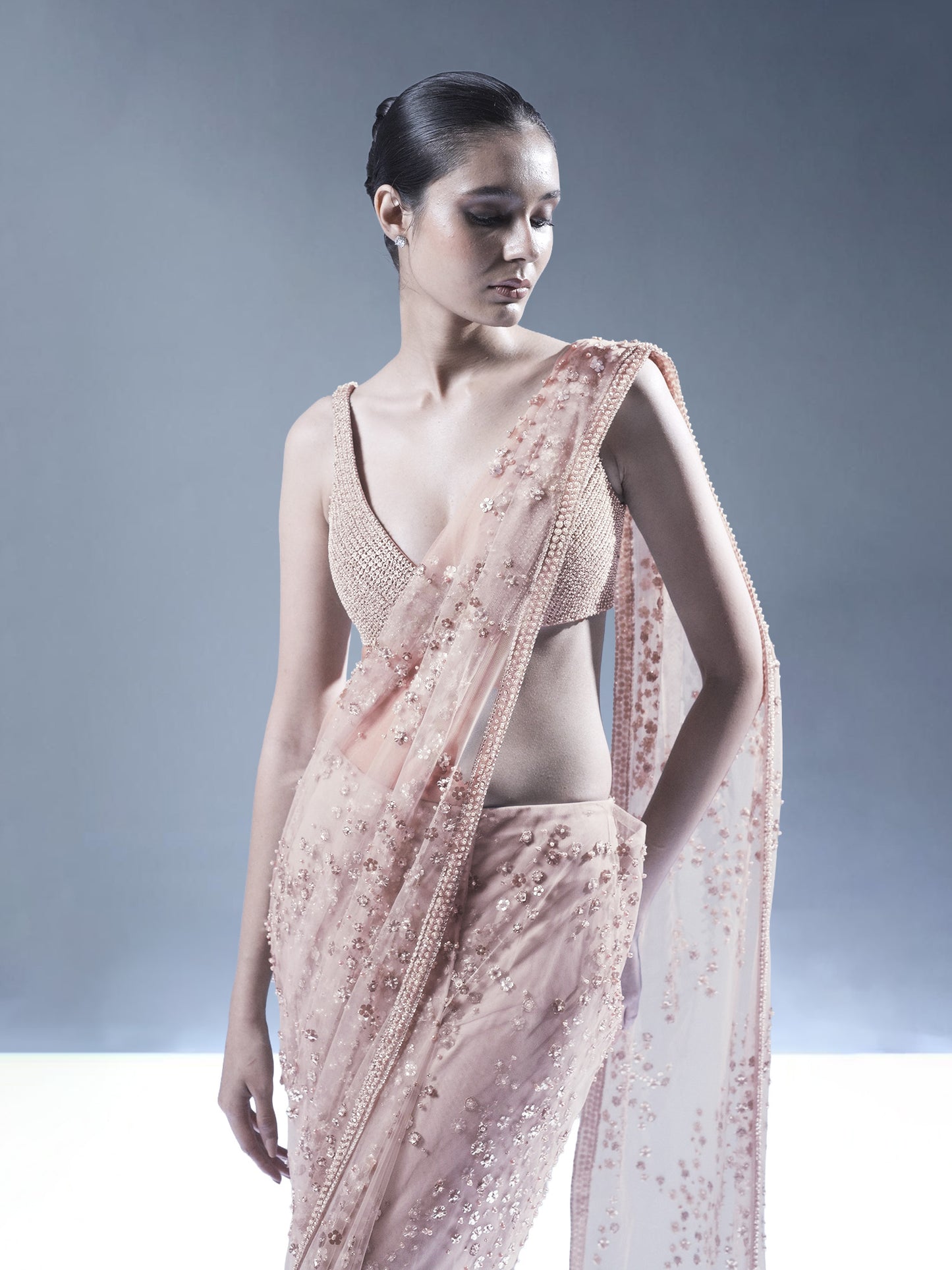 Ethereal Draped Saree