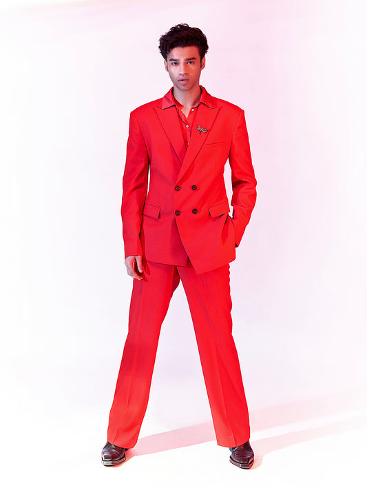 Babil Khan In Double Breasted Suit