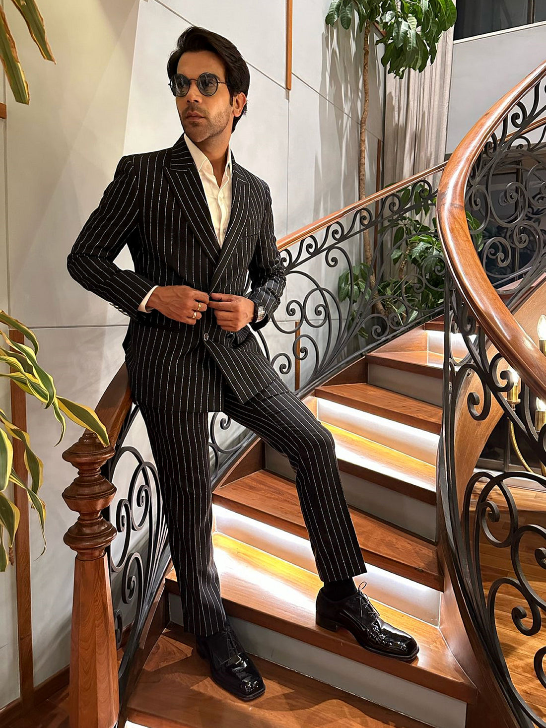 Rajkummar Rao • In Pinstripe Suit