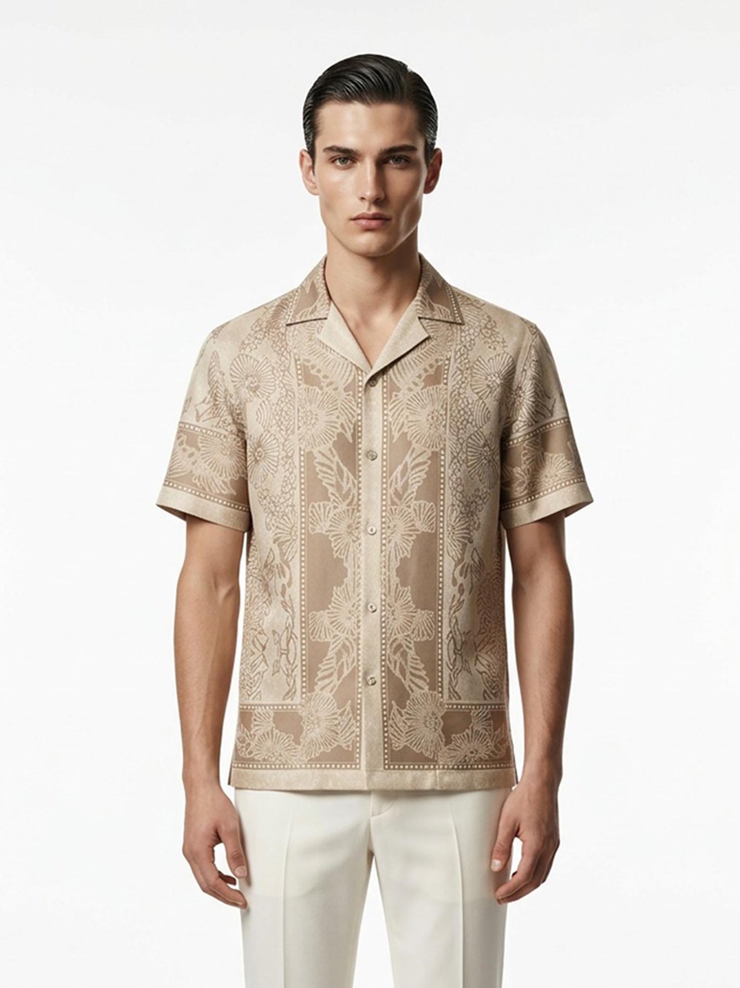 Ecru Reverie Cuban Shirt