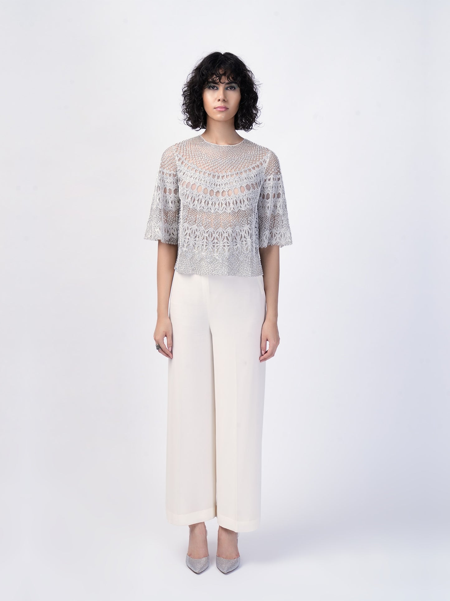 Selene Beaded Top